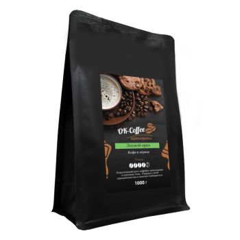 Кофе в зернах - Лесной орех (1000г) Кофе в зернах - Лесной орех (1000г)