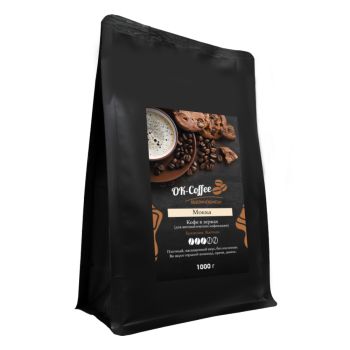 Кофе в зернах - Мокка (1000г) Кофе в зернах - Мокка (1000г)